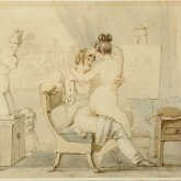 Naughty retro sex flirtation and seduction